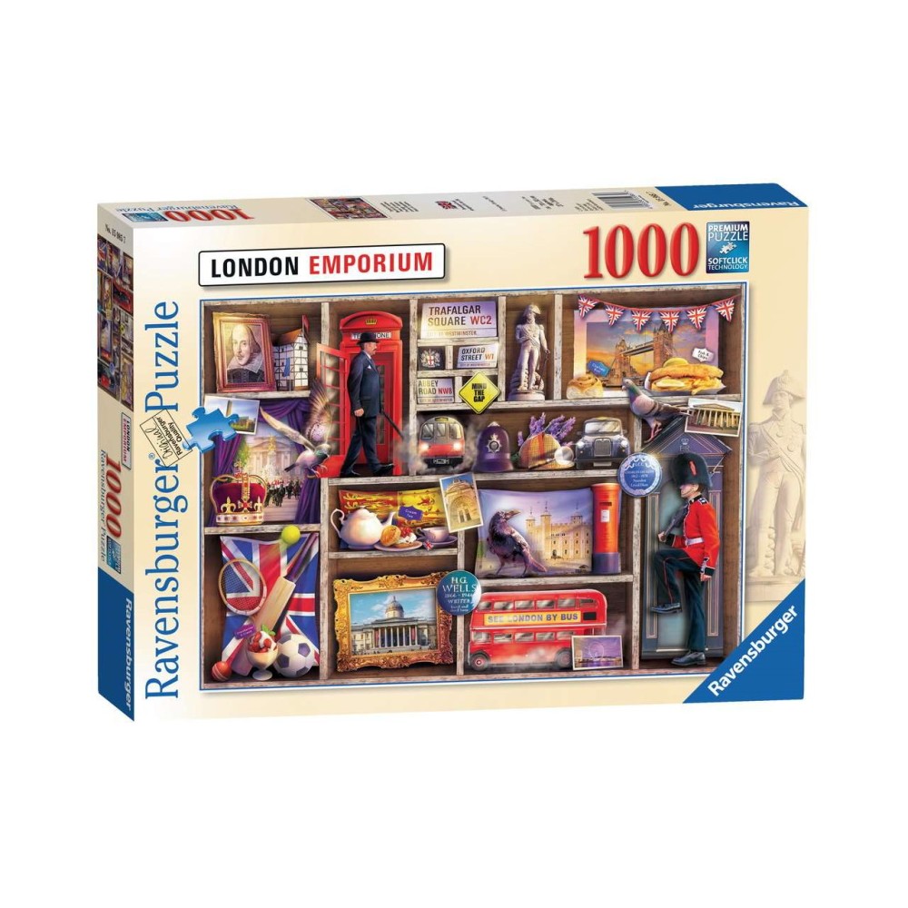 Ravensburger - Awesome Alphabet B 1000pc Jigsaw 198283