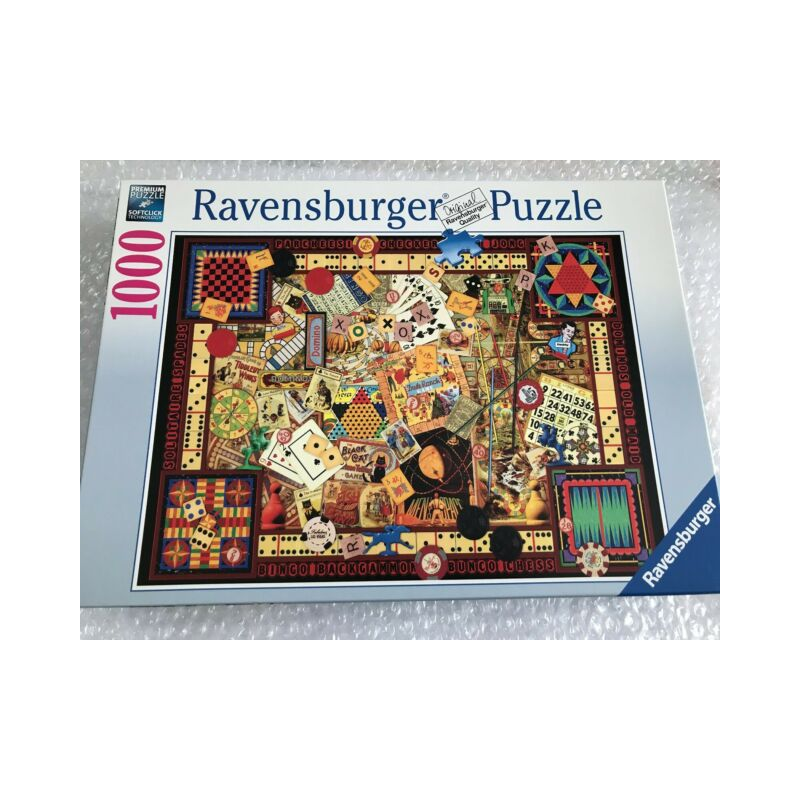 Ravensburger Puzzle – Vintage Games (1000 Pieces)