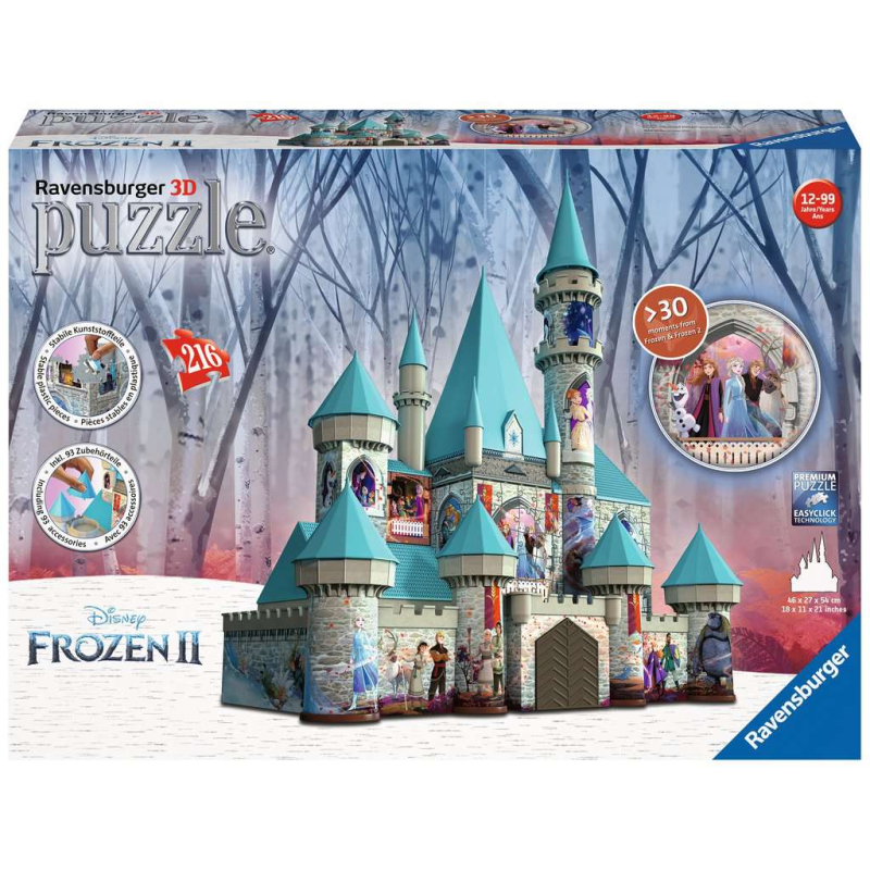 Disney Frozen II Castle 3D Puzzle