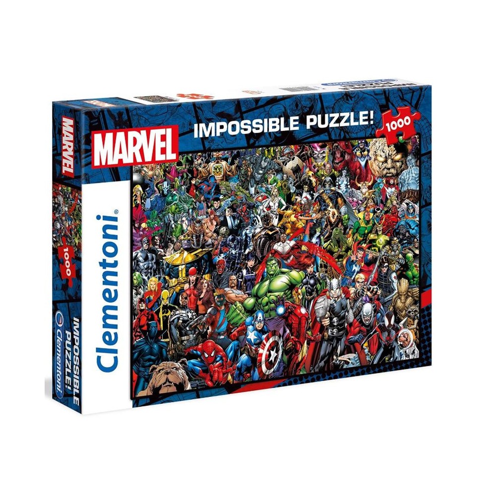 Clementoni Marvel Impossible Jigsaw Puzzle (1000 Pieces) – PDK